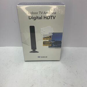 Wave Indoor TV Antenna Digital HDTV - 1080P Ultra HD - NEW